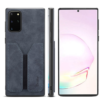 Denior DV Elastic Card PU Back Cover Phone Case, For Samsung Galaxy S22 5G, For Samsung Galaxy S22+ 5G, For Samsung Galaxy S22 Ultra 5G, For Samsung Galaxy S21 5G, For Samsung Galaxy S21+ 5G, For Samsung Galaxy S21 Ultra 5G, For Samsung Galaxy Note20��...