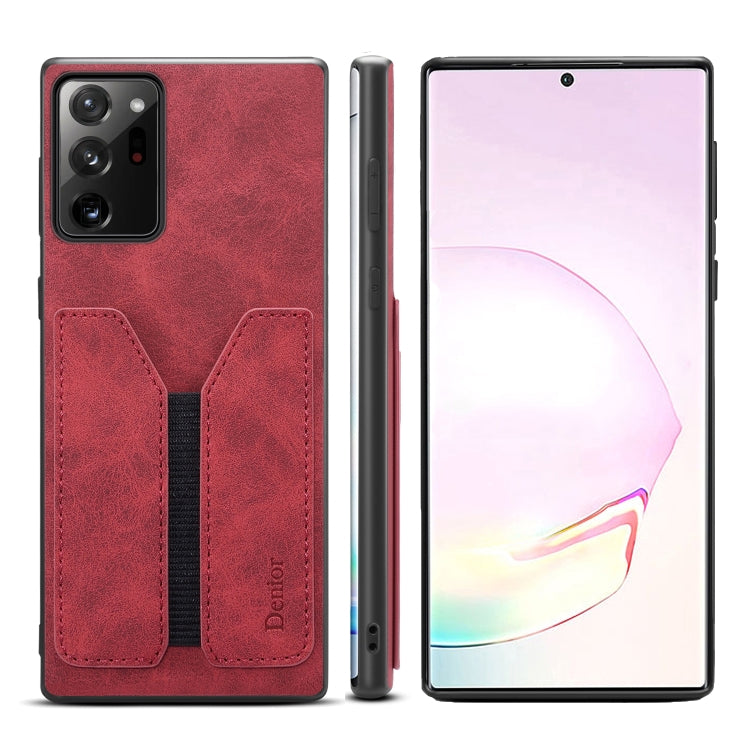 Denior DV Elastic Card PU Back Cover Phone Case, For Samsung Galaxy S22 5G, For Samsung Galaxy S22+ 5G, For Samsung Galaxy S22 Ultra 5G, For Samsung Galaxy S21 5G, For Samsung Galaxy S21+ 5G, For Samsung Galaxy S21 Ultra 5G, For Samsung Galaxy Note20��...