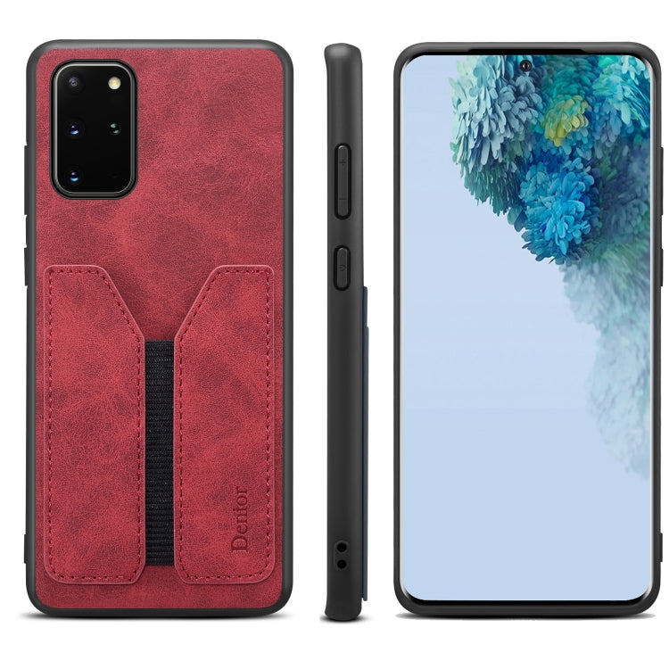 Denior DV Elastic Card PU Back Cover Phone Case, For Samsung Galaxy S22 5G, For Samsung Galaxy S22+ 5G, For Samsung Galaxy S22 Ultra 5G, For Samsung Galaxy S21 5G, For Samsung Galaxy S21+ 5G, For Samsung Galaxy S21 Ultra 5G, For Samsung Galaxy Note20��...