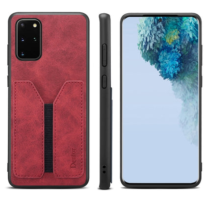 Denior DV Elastic Card PU Back Cover Phone Case, For Samsung Galaxy S22 5G, For Samsung Galaxy S22+ 5G, For Samsung Galaxy S22 Ultra 5G, For Samsung Galaxy S21 5G, For Samsung Galaxy S21+ 5G, For Samsung Galaxy S21 Ultra 5G, For Samsung Galaxy Note20��...