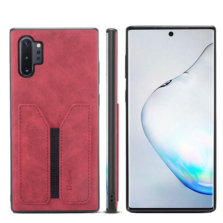 Denior DV Elastic Card PU Back Cover Phone Case, For Samsung Galaxy S22 5G, For Samsung Galaxy S22+ 5G, For Samsung Galaxy S22 Ultra 5G, For Samsung Galaxy S21 5G, For Samsung Galaxy S21+ 5G, For Samsung Galaxy S21 Ultra 5G, For Samsung Galaxy Note20��...