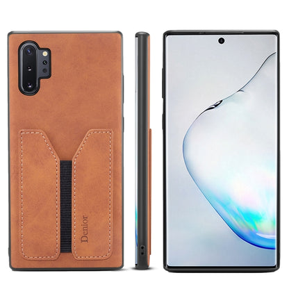 Denior DV Elastic Card PU Back Cover Phone Case, For Samsung Galaxy S22 5G, For Samsung Galaxy S22+ 5G, For Samsung Galaxy S22 Ultra 5G, For Samsung Galaxy S21 5G, For Samsung Galaxy S21+ 5G, For Samsung Galaxy S21 Ultra 5G, For Samsung Galaxy Note20��...