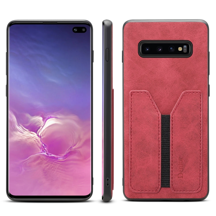 Denior DV Elastic Card PU Back Cover Phone Case, For Samsung Galaxy S22 5G, For Samsung Galaxy S22+ 5G, For Samsung Galaxy S22 Ultra 5G, For Samsung Galaxy S21 5G, For Samsung Galaxy S21+ 5G, For Samsung Galaxy S21 Ultra 5G, For Samsung Galaxy Note20��...