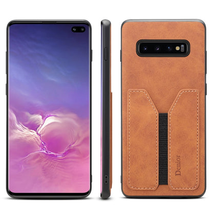 Denior DV Elastic Card PU Back Cover Phone Case, For Samsung Galaxy S22 5G, For Samsung Galaxy S22+ 5G, For Samsung Galaxy S22 Ultra 5G, For Samsung Galaxy S21 5G, For Samsung Galaxy S21+ 5G, For Samsung Galaxy S21 Ultra 5G, For Samsung Galaxy Note20��...