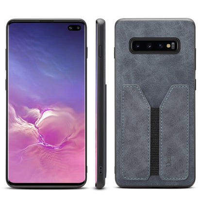 Denior DV Elastic Card PU Back Cover Phone Case, For Samsung Galaxy S22 5G, For Samsung Galaxy S22+ 5G, For Samsung Galaxy S22 Ultra 5G, For Samsung Galaxy S21 5G, For Samsung Galaxy S21+ 5G, For Samsung Galaxy S21 Ultra 5G, For Samsung Galaxy Note20��...