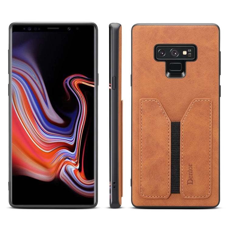 Denior DV Elastic Card PU Back Cover Phone Case, For Samsung Galaxy S22 5G, For Samsung Galaxy S22+ 5G, For Samsung Galaxy S22 Ultra 5G, For Samsung Galaxy S21 5G, For Samsung Galaxy S21+ 5G, For Samsung Galaxy S21 Ultra 5G, For Samsung Galaxy Note20��...