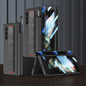 GKK Magnetic Fold Hinge Shockproof Phone Case with Wrist Strap, For Samsung Galaxy Z Fold3 5G