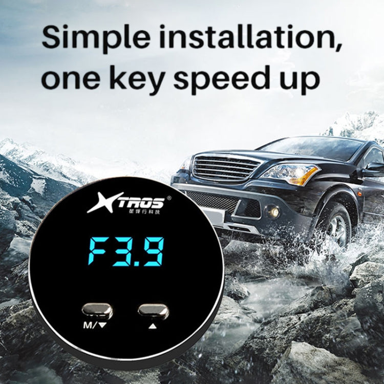 TROS CK Car Potent Booster Electronic Throttle Controller, For Peugeot RCZ 2010-, For Peugeot Boxer 2011-, For Peugeot 206 2009-, For Peugeot 207 2009-, For Peugeot 208 2012-, For Peugeot 2008 2013-, For Peugeot 3008 2010-, For Peugeot 308 2009-2013���...