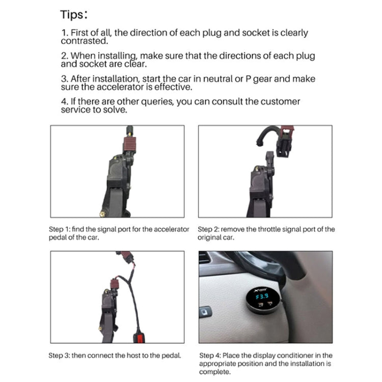 TROS CK Car Potent Booster Electronic Throttle Controller, For Peugeot RCZ 2010-, For Peugeot Boxer 2011-, For Peugeot 206 2009-, For Peugeot 207 2009-, For Peugeot 208 2012-, For Peugeot 2008 2013-, For Peugeot 3008 2010-, For Peugeot 308 2009-2013���...