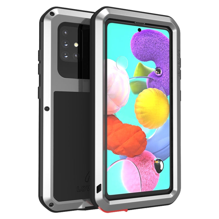 LOVE MEI Metal Shockproof Waterproof Dustproof Protective Case, For Huawei P40, For Huawei P40 Pro, For Samsung Galaxy A40s, For Samsung Galaxy A50, For Samsung Galaxy A51, For Samsung Galaxy A70s, For Samsung Galaxy A71, For Samsung Galaxy A90 5G�����...