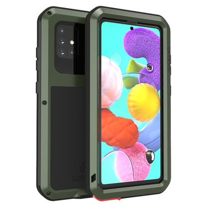 LOVE MEI Metal Shockproof Waterproof Dustproof Protective Case, For Huawei P40, For Huawei P40 Pro, For Samsung Galaxy A40s, For Samsung Galaxy A50, For Samsung Galaxy A51, For Samsung Galaxy A70s, For Samsung Galaxy A71, For Samsung Galaxy A90 5G�����...
