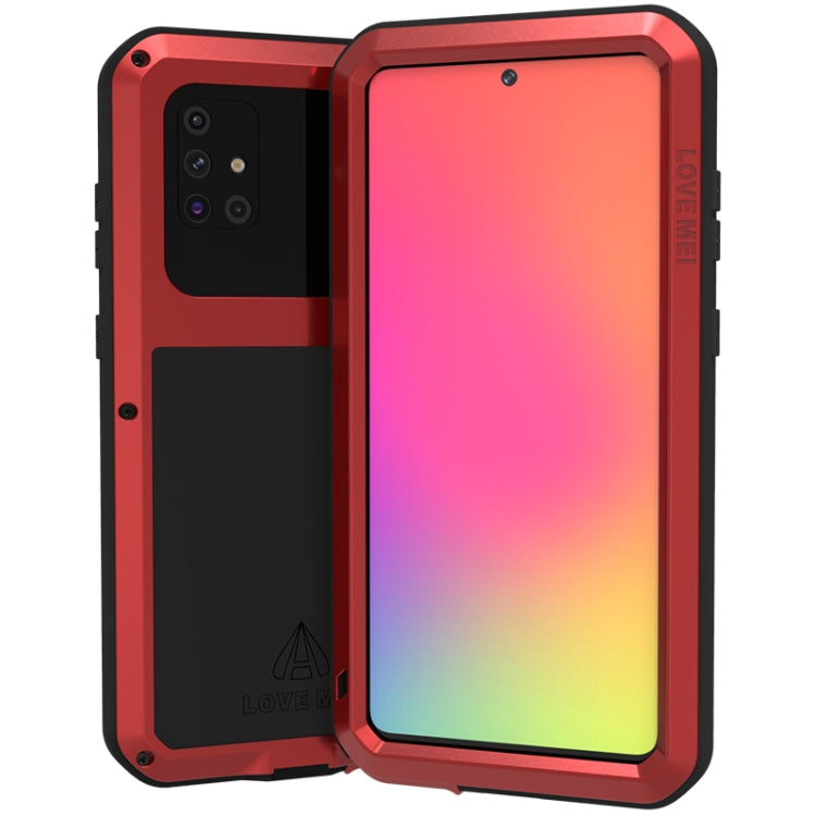 LOVE MEI Metal Shockproof Waterproof Dustproof Protective Case, For Huawei P40, For Huawei P40 Pro, For Samsung Galaxy A40s, For Samsung Galaxy A50, For Samsung Galaxy A51, For Samsung Galaxy A70s, For Samsung Galaxy A71, For Samsung Galaxy A90 5G�����...