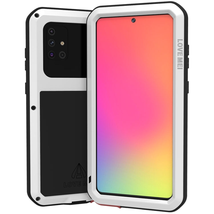 LOVE MEI Metal Shockproof Waterproof Dustproof Protective Case, For Huawei P40, For Huawei P40 Pro, For Samsung Galaxy A40s, For Samsung Galaxy A50, For Samsung Galaxy A51, For Samsung Galaxy A70s, For Samsung Galaxy A71, For Samsung Galaxy A90 5G�����...