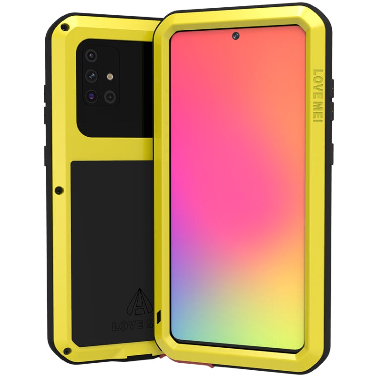 LOVE MEI Metal Shockproof Waterproof Dustproof Protective Case, For Huawei P40, For Huawei P40 Pro, For Samsung Galaxy A40s, For Samsung Galaxy A50, For Samsung Galaxy A51, For Samsung Galaxy A70s, For Samsung Galaxy A71, For Samsung Galaxy A90 5G�����...