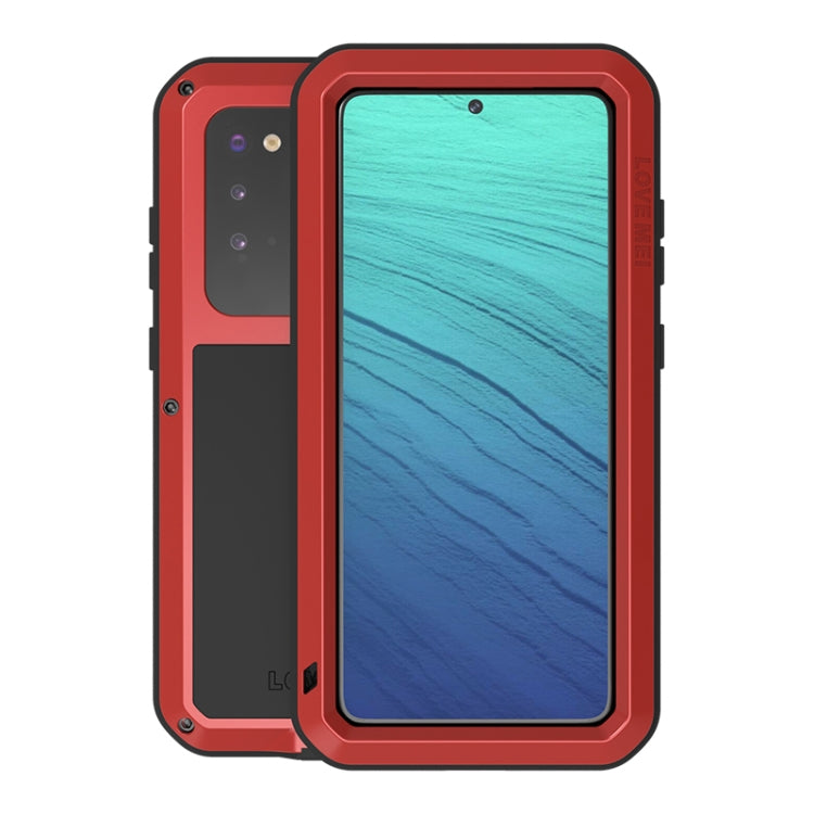 LOVE MEI Metal Shockproof Waterproof Dustproof Protective Case, For Huawei P40, For Huawei P40 Pro, For Samsung Galaxy A40s, For Samsung Galaxy A50, For Samsung Galaxy A51, For Samsung Galaxy A70s, For Samsung Galaxy A71, For Samsung Galaxy A90 5G�����...