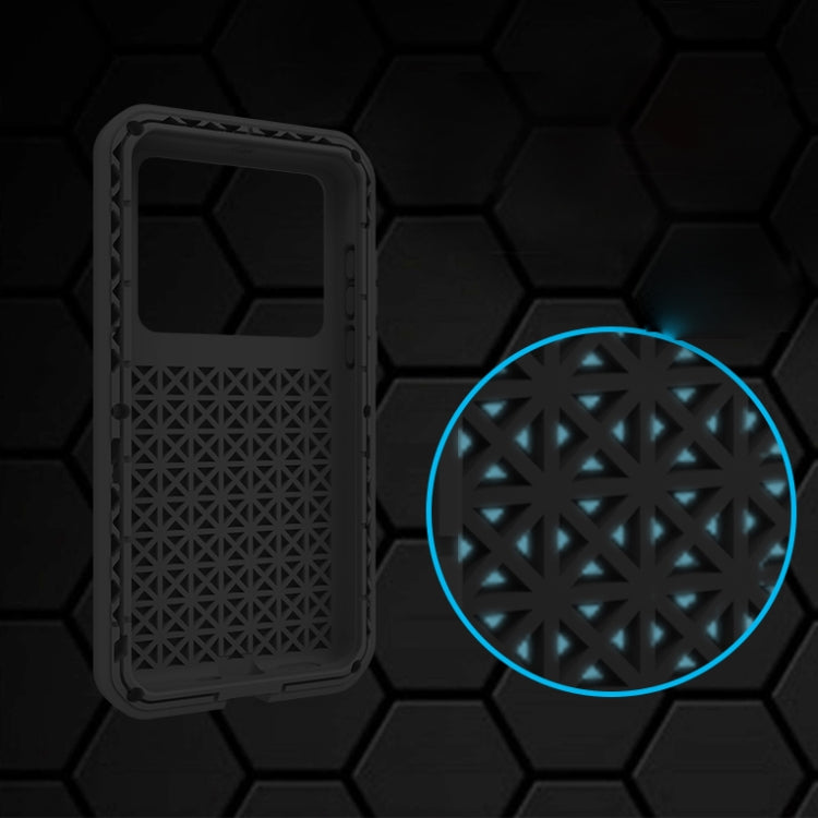 LOVE MEI Metal Shockproof Waterproof Dustproof Protective Case, For Huawei P40, For Huawei P40 Pro, For Samsung Galaxy A40s, For Samsung Galaxy A50, For Samsung Galaxy A51, For Samsung Galaxy A70s, For Samsung Galaxy A71, For Samsung Galaxy A90 5G�����...