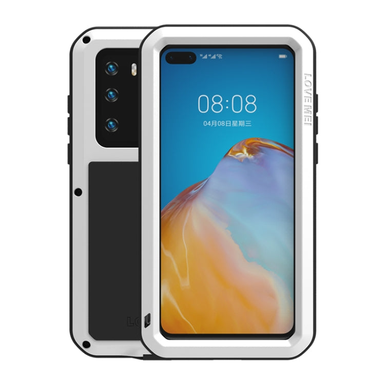LOVE MEI Metal Shockproof Waterproof Dustproof Protective Case, For Huawei P40, For Huawei P40 Pro, For Samsung Galaxy A40s, For Samsung Galaxy A50, For Samsung Galaxy A51, For Samsung Galaxy A70s, For Samsung Galaxy A71, For Samsung Galaxy A90 5G�����...
