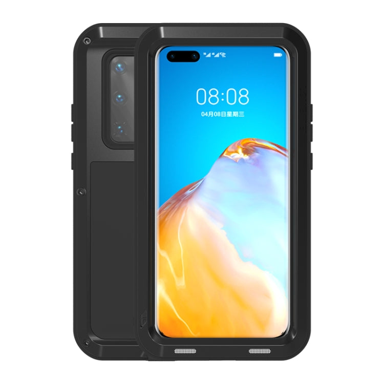 LOVE MEI Metal Shockproof Waterproof Dustproof Protective Case, For Huawei P40, For Huawei P40 Pro, For Samsung Galaxy A40s, For Samsung Galaxy A50, For Samsung Galaxy A51, For Samsung Galaxy A70s, For Samsung Galaxy A71, For Samsung Galaxy A90 5G�����...