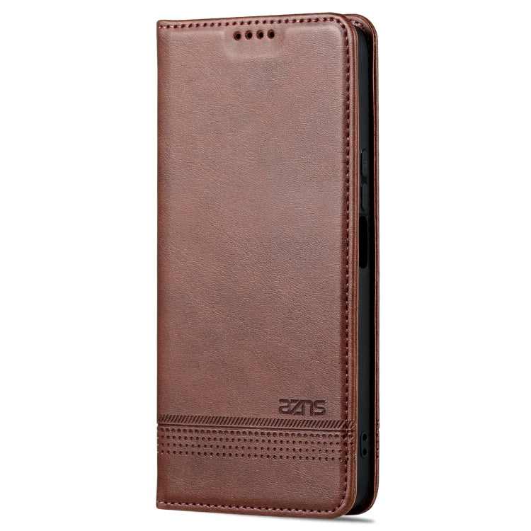 AZNS Magnetic Calf Texture Flip Leather Phone Case, For Honor Play 40 Plus, For Huawei Mate 50 / Mate 50E, For Huawei Mate 50 Pro, For Samsung Galaxy A14 5G