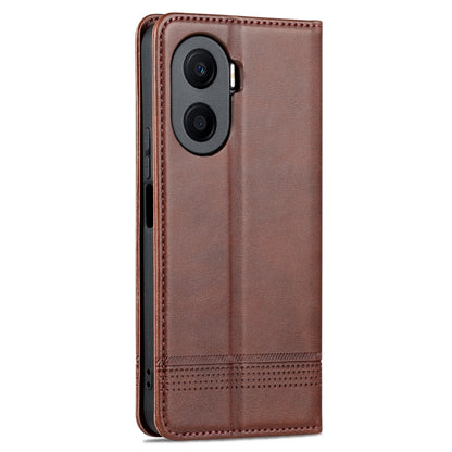 AZNS Magnetic Calf Texture Flip Leather Phone Case, For Honor Play 40 Plus, For Huawei Mate 50 / Mate 50E, For Huawei Mate 50 Pro, For Samsung Galaxy A14 5G