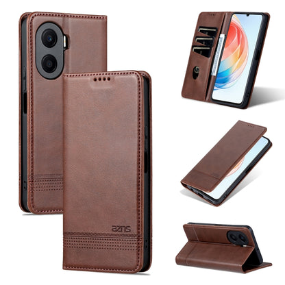 AZNS Magnetic Calf Texture Flip Leather Phone Case, For Honor Play 40 Plus, For Huawei Mate 50 / Mate 50E, For Huawei Mate 50 Pro, For Samsung Galaxy A14 5G