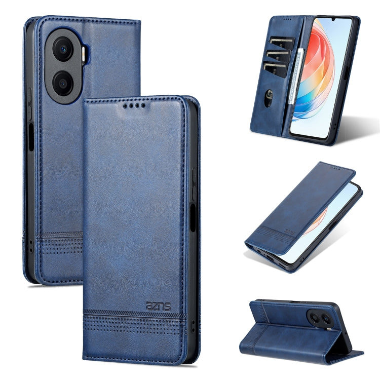AZNS Magnetic Calf Texture Flip Leather Phone Case, For Honor Play 40 Plus, For Huawei Mate 50 / Mate 50E, For Huawei Mate 50 Pro, For Samsung Galaxy A14 5G