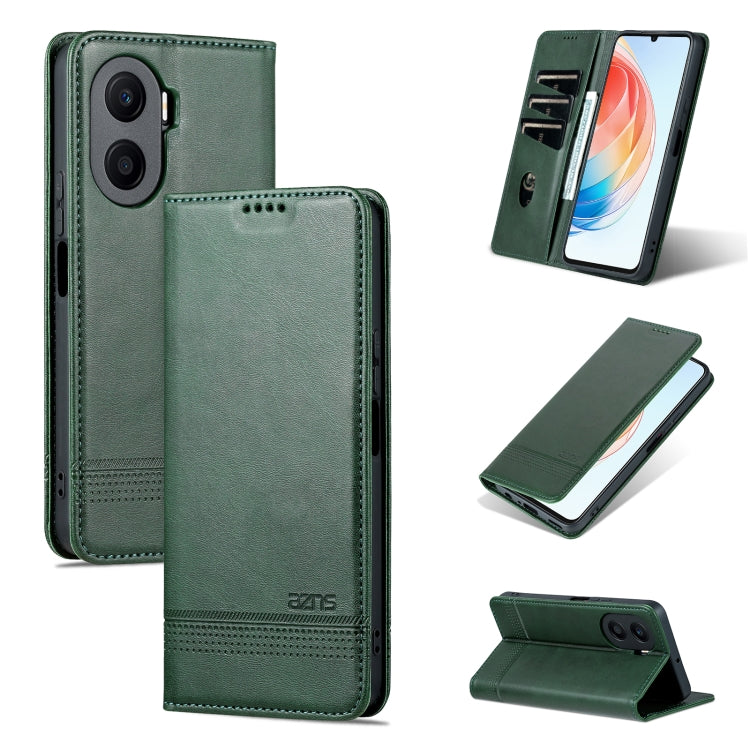 AZNS Magnetic Calf Texture Flip Leather Phone Case, For Honor Play 40 Plus, For Huawei Mate 50 / Mate 50E, For Huawei Mate 50 Pro, For Samsung Galaxy A14 5G