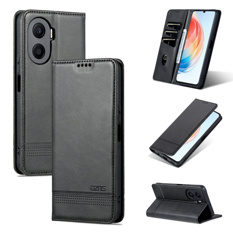 AZNS Magnetic Calf Texture Flip Leather Phone Case, For Honor Play 40 Plus, For Huawei Mate 50 / Mate 50E, For Huawei Mate 50 Pro, For Samsung Galaxy A14 5G