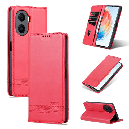 AZNS Magnetic Calf Texture Flip Leather Phone Case, For Honor Play 40 Plus, For Huawei Mate 50 / Mate 50E, For Huawei Mate 50 Pro, For Samsung Galaxy A14 5G