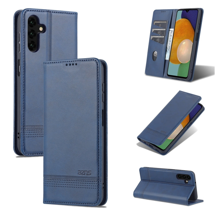 AZNS Magnetic Calf Texture Flip Leather Phone Case, For Honor Play 40 Plus, For Huawei Mate 50 / Mate 50E, For Huawei Mate 50 Pro, For Samsung Galaxy A14 5G