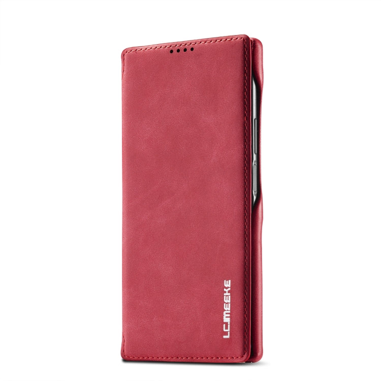 LC.IMEEKE Hon Ancient Series Horizontal Flip Leather Phone Case, For Samsung Galaxy S23 Ultra 5G