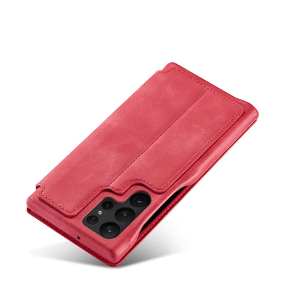 LC.IMEEKE Hon Ancient Series Horizontal Flip Leather Phone Case, For Samsung Galaxy S23 Ultra 5G