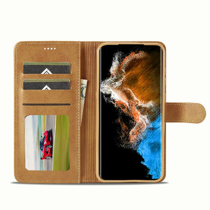 LC.IMEEKE Calf Texture Horizontal Flip Leather Phone Case, For Samsung Galaxy S23 5G, For Samsung Galaxy S23+ 5G, For Samsung Galaxy S23 Ultra 5G