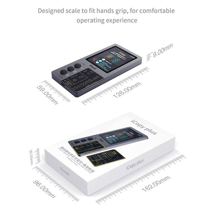 For iPhone 6 - 13 Pro Max Qianli iCopy Plus 2.2 Repair Detection Programmer, Standard Edition, with Battery Board, with Battery Board + Earphone Board, Battery Module