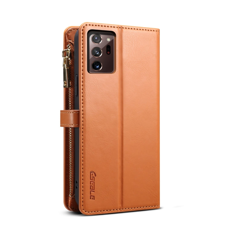 ESEBLE Star Series Lanyard Zipper Wallet RFID Leather Case, For Samsung Galaxy Note20 Ultra, For Samsung Galaxy Note20, For Samsung Galaxy S21 FE 5G, For Samsung Galaxy S21 Ultra 5G, For Samsung Galaxy S21 5G, For Samsung Galaxy S21+ 5G����������������...