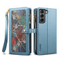ESEBLE Star Series Lanyard Zipper Wallet RFID Leather Case, For Samsung Galaxy Note20 Ultra, For Samsung Galaxy Note20, For Samsung Galaxy S21 FE 5G, For Samsung Galaxy S21 Ultra 5G, For Samsung Galaxy S21 5G, For Samsung Galaxy S21+ 5G����������������...