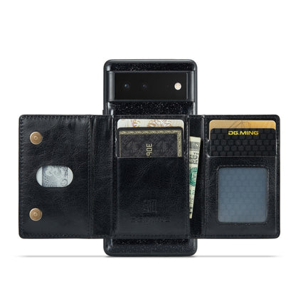DG.MING M3 Series Glitter Powder Card Bag Leather Case, For Google Pixel 6, For Samsung Galaxy S20 FE, For iPhone 11 Pro, For Samsung Galaxy S21 5G, For iPhone 11 Pro Max, For Samsung Galaxy S21 Ultra 5G, For Samsung Galaxy Z Fold3 5G������������������...
