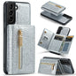 DG.MING M3 Series Glitter Powder Card Bag Leather Case, For Google Pixel 6, For Samsung Galaxy S20 FE, For iPhone 11 Pro, For Samsung Galaxy S21 5G, For iPhone 11 Pro Max, For Samsung Galaxy S21 Ultra 5G, For Samsung Galaxy Z Fold3 5G������������������...