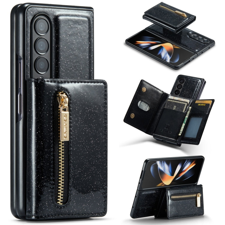 DG.MING M3 Series Glitter Powder Card Bag Leather Case, For Google Pixel 6, For Samsung Galaxy S20 FE, For iPhone 11 Pro, For Samsung Galaxy S21 5G, For iPhone 11 Pro Max, For Samsung Galaxy S21 Ultra 5G, For Samsung Galaxy Z Fold3 5G������������������...