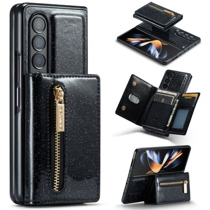 DG.MING M3 Series Glitter Powder Card Bag Leather Case, For Google Pixel 6, For Samsung Galaxy S20 FE, For iPhone 11 Pro, For Samsung Galaxy S21 5G, For iPhone 11 Pro Max, For Samsung Galaxy S21 Ultra 5G, For Samsung Galaxy Z Fold3 5G������������������...