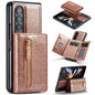 DG.MING M3 Series Glitter Powder Card Bag Leather Case, For Google Pixel 6, For Samsung Galaxy S20 FE, For iPhone 11 Pro, For Samsung Galaxy S21 5G, For iPhone 11 Pro Max, For Samsung Galaxy S21 Ultra 5G, For Samsung Galaxy Z Fold3 5G������������������...