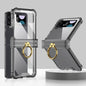 GKK Airbag Hinge Shockproof Phone Case with Ring Holder, For Samsung Galaxy Z Flip4