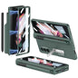 GKK Full Coverage Magnetic Fold Hinge Shockproof Phone Case with Pen Slots, For Samsung Galaxy Z Fold3 5G