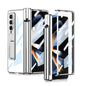 GKK Magnetic Fold Hinge Shockproof Phone Case with Pen Slots, For Samsung Galaxy Z Fold4