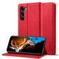 LC.IMEEKE Strong Magnetism Ultra-thin Matte Leather Phone Case, For Samsung Galaxy S23 5G, For Samsung Galaxy S23+ 5G
