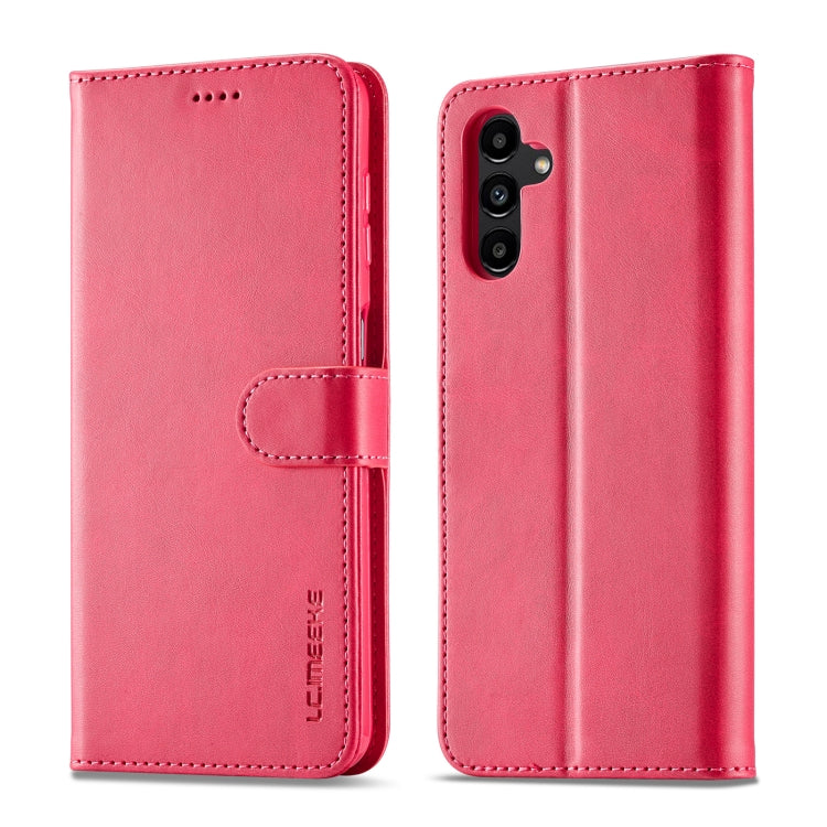 LC.IMEEKE Calf Texture Leather Phone Case, For Samsung Galaxy A54 5G
