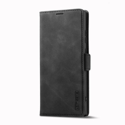 LC.IMEEKE Strong Magnetism Microfiber Leather Phone Case, For Samsung Galaxy S23 Ultra 5G