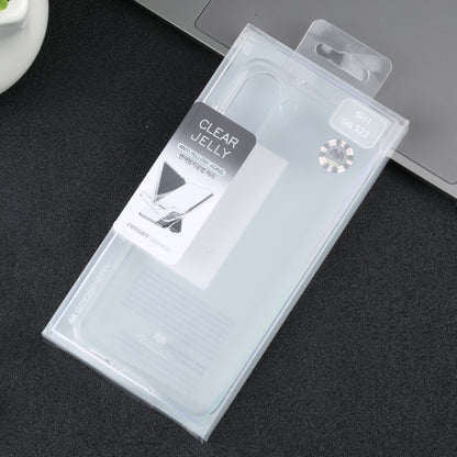 GOOSPERY CLEAR JELLY Transparent TPU Soft Phone Case, For Samsung Galaxy S23 5G, For Samsung Galaxy S23+ 5G, For Samsung Galaxy S23 Ultra 5G