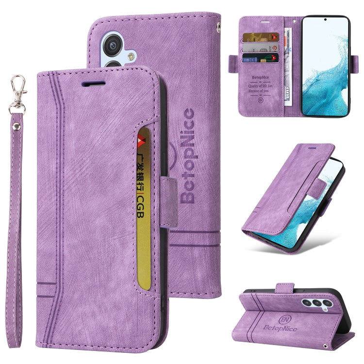 BETOPNICE Dual-side Buckle Leather Phone Case, For Samsung Galaxy A04e, For Samsung Galaxy A34 5G, For Samsung Galaxy A54 5G