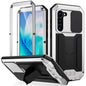 R-JUST Sliding Camera Design Waterproof Dustproof Shockproof Phone Case, For Samsung Galaxy S23 5G, For Samsung Galaxy S23+ 5G, For Samsung Galaxy S23 Ultra 5G